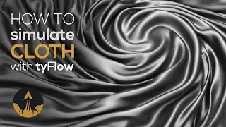 tyFlow Cloth Tutorial (Beginner-Friendly) in 3Ds Max by Jesse from RedefineFX