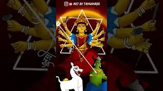 #durga #mahalaya #drawing #durgamaa #durgapuja #agomoni #art #shorts #painting #puja #navaratri