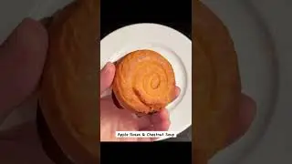 Baked Apple Rose Recipe with Chestnut Veloute #shorts