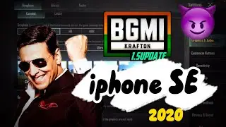 Bgmi on iphone se 2020 || bgmi comeback || bgmi new update || bgmi 2.5 update #iphonese2020pubgtest