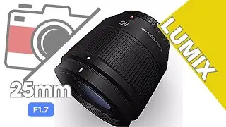 LUMIX 25mm f 1.7 FOTO y VIDEO en su PERFECCION??? Review Español🎥
