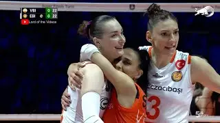 Vakıfbank - Eczacıbaşı CEV Şampiyonlar Ligi final maçı Simge Aköz'ün sayısı (20.06.2023)