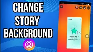 How To Change Background Color On Instagram Story