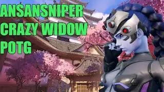 ANSANSNIPER CRAZY WIDOWMAKER GAMEPLAY POTG - TOP 500 OVERWATCH SEASON 29