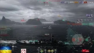 WOWS  шо там рандом ?!)#НЕТВОЙНЕ