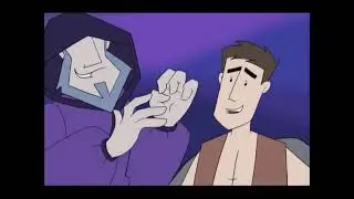 Aladdin. A magical cartoon designed for studying English. Present simple for kids and all
