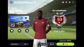 Fc mobile Manager tactics mode, the best tactics right now!!