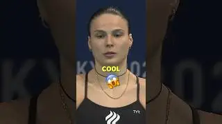 😱😍Most beautiful water diving by MARIIA #olympics #shorts