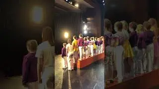 Наши папы на сцене 🎆