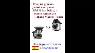 Обзор Mambo Touch и GM H Fry Deluxe от Cecotec: робот и кастрюля для кухни