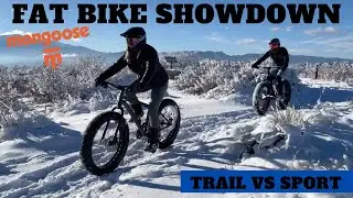 Mongoose Fat Tire Bike- Argus Trail vs. Argus Sport