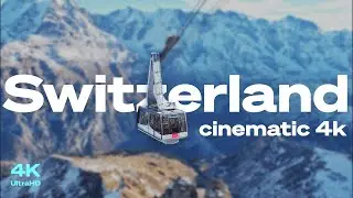 🇨🇭 Switzerland CINEMATIC 4K. If I could live anywhere, let it be on a train in Switzerland.
