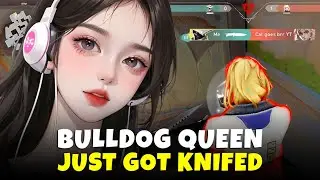 I found @Bulldog_Queen  and she got knifed #valorant #valorantclips