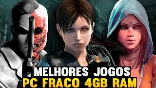 TOP 18 Melhores Jogos Para PC FRACO 4GB RAM  (Jogos leves Com Gráficos Realistas)