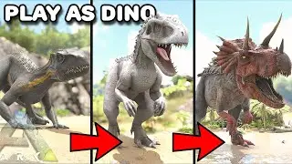 WE EVOLVE INTO THE MOST POWERFUL HYBRID IN ARK !! | PLAY AS DINO | ARK SURVIVAL EVOLVED