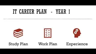 IT Career plan  -  Year 1