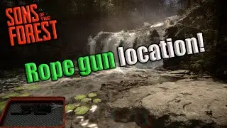 You NEED this item in Sons of The Forest! | Rope gun Guide
