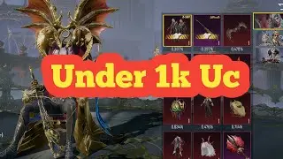 PUBG Mobile New X-Suit Crate Opening Under 1K UC! 🔥 Cheap Luck Spin 🤣