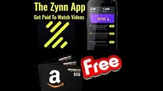 HOW TO GET FREE MONEY (Amazon Gift Cards) - Zynn App