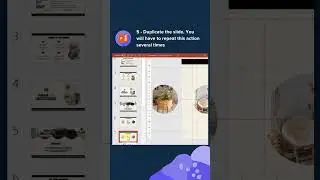 Create an animated carousel of photos in PowerPoint #shorts