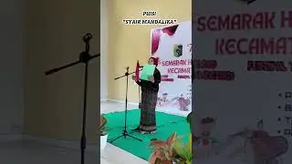 SYAIR MANDALIKA | LOMBA PUISI BAHASA SASAK LOMBOK | HUT RI KE-79