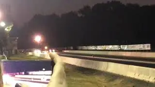 Mustang Ecoboost at track against veloster turbo