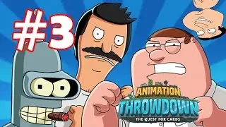Animation Throwdown: The Quest for Cards- Part-3 Chapter 1 Defeat Bertram, Stewie & Pilot Bertram