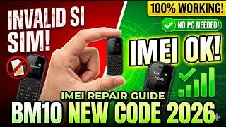 bm10 mini phone imei repair BM10 Mobile IMEi change code 2023
