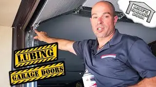 How To Lube A Garage Door Properly! 