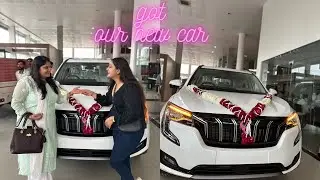 GOT OUR NEW CAR 😱😱😱😱 || Taking delivery of XUV 700 AX7L Automatic || Full Vlog 😭😭 Dream car 😭😭