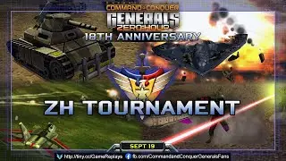 [LIVE] Generals Zero Hour 18th ANNIVERSARY Tournament - BO1
