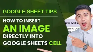How to Insert an Image Directly Into a Google Sheets Cell