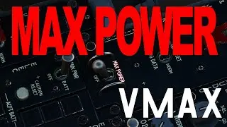 F-16 blk 25 P&W MAX POWER SWITCH DCS