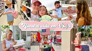 🇺🇸 Haciendo la compra de la VUELTA al HIGH SCHOOL de ELAIA 🛍️  Libros que me traje de ESPAÑA | VLOG