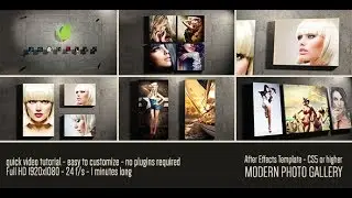 Modern Photo Gallery by doru || Aftereffects Templates