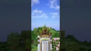 Flower Forest | House on the Hill  | #minecraft #shorts #minecraftbuilding  #timelapse #download