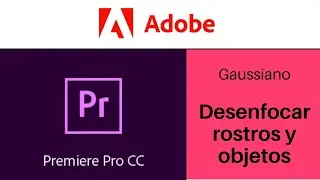 Desenfocar rostros y objetos en Adobe Premiere Pro. Efecto Gaussiano
