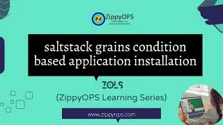 saltstack grains condition based application installation | #devops #saltstack #grains