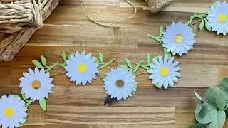Daisy Chain Paper Garland Assembly