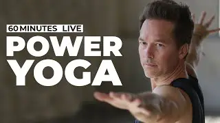 Power Yoga 1 Hour Class: Strengthen Your Core & Boost Endurance