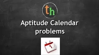 aptitude calendar problems lec - 1