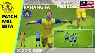 LOGO & JERSEY PAHANG FA | PATCH MSL🇲🇾 | PES 2020 MOBILE