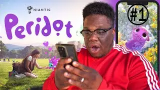 How is Niantics New Game PERIDOT? | LET'S PLAY Peridot | #1