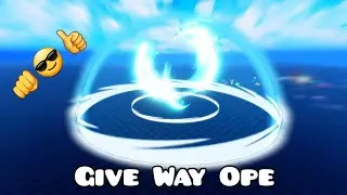 Roblox Studio | Give way OPE 1 skill