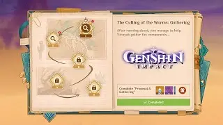 The Culling of the Worms: Proposal & Gathering | Fulminating Sandstorm | Genshin Impact