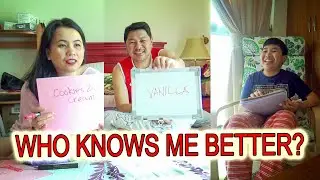 FUN GAME WITH FAMILY | WHO KNOWS ME BETTER?