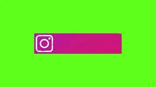 Instagram Id Animation Green Screen | Copyright Free Use