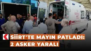 Siirt'te mayın patladı: 2 asker yaralı