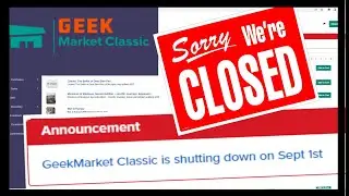 BGG Marketplace Closing!!! - Comedic skit!