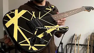 EVH STRAT by SPECTRUM... SO MUCH FUN! - Cheap Guitar! Quick Demo